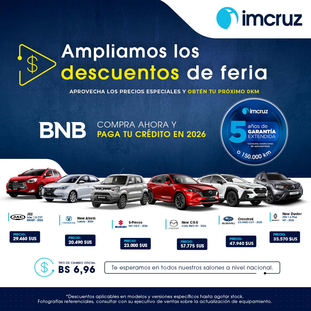 Ampliamos los descuentos de feria